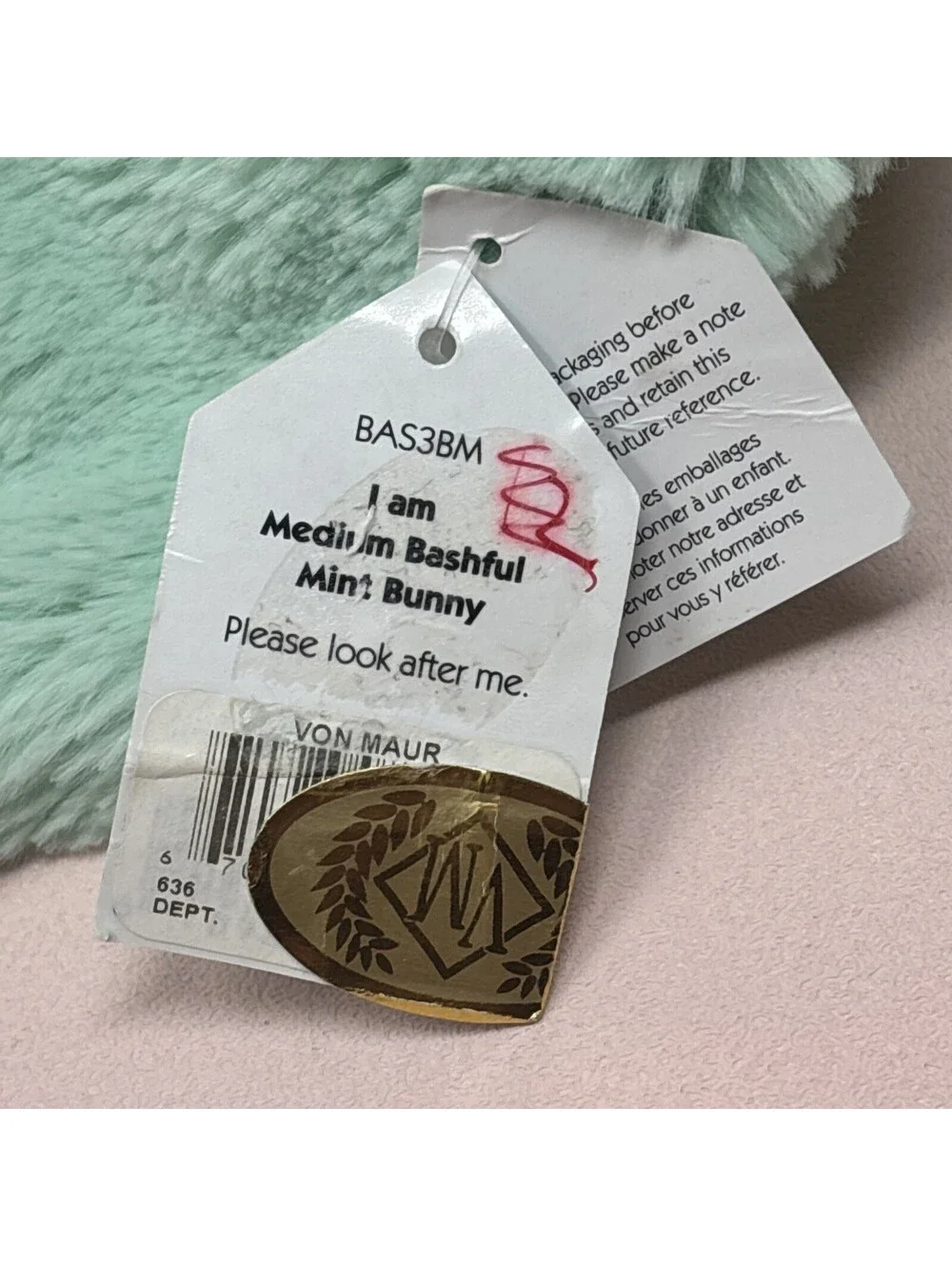Jellycat Bashful Bunny Medium MINT Authentic 12